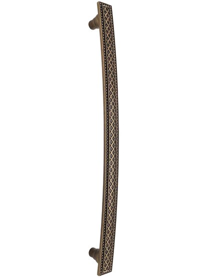 Trevi Appliance Pull - 12 inch Center-to-Center in German Bronze.